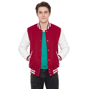 Chaqueta Varsity Unisex con Logotipo Personalizado de Primera Calidad, Chaqueta de Invierno Transpirable y Ecológica - Product Image 1