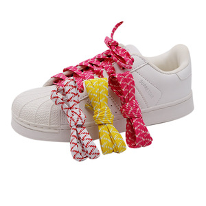 Weiou Fabricante Accesorios para zapatos Estilo de moda Cordones de resorte elásticos de dos colores para jumpmans y zapatos 700 - Product Image 1