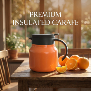 Carafe à café <span class=keywords><strong>isotherme</strong></span> 800 ml (27 oz) en acier inoxydable, pour garder le café chaud - Product Image 6