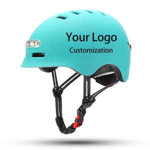 <span class=keywords><strong>Casco</strong></span> de bicicleta para niños y adultos con luz led, para monopatín, patinaje y Ciclismo de montaña - Product Image 1