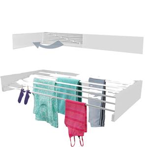 Blanc caché nouveau modèle pliable étendoir à linge nouvelle Version séchoir pour appartement utiliser étendoir à vêtements à code couleur - Product Image 1
