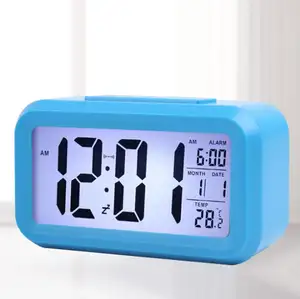 Nuovo orologio da tavolo e scrivania sveglia digitale LCD