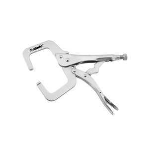 Alicates de bloqueo de tubo de recuperación de 11 pulgadas, herramienta manual de soldadura, especificaciones de liberación rápida, buen precio, Alicates de bloqueo de abrazadera <span class=keywords><strong>C</strong></span> - Product Image 1