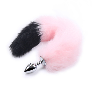 Cosplay <span class=keywords><strong>Anal</strong></span> <span class=keywords><strong>Plug</strong></span> et Double Couleur Queue de Renard Butt <span class=keywords><strong>Plug</strong></span> Mixte-Couleur <span class=keywords><strong>Anal</strong></span> Jouets pour Femmes Sex Massager Juguetes Sexuales - Product Image 1