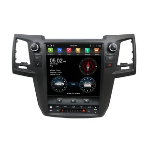 12.1 Tesla Type Car Stereo GPS Navigasi Fortuner 2009-2015 Layar Sentuh Kapasitif Android 13 Built-in 2DIN Dashboard 4GB RAM - Product Image 1
