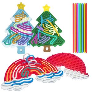 Tablero de Actividades Sensoriales Silencioso de Goma y Plástico para Alivio del Estrés, Juguetes Educativos Antiestrés para Niños, Aptos para Autismo y TDAH, Personalizables al por Mayor - Product Image 1