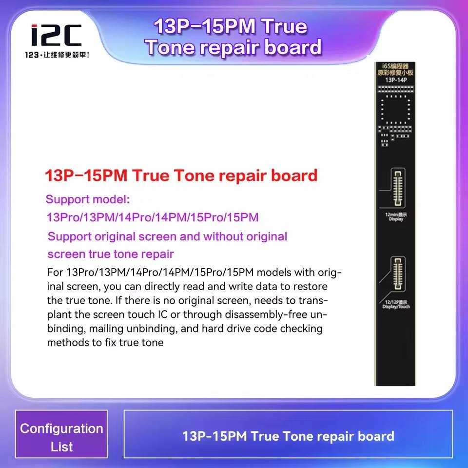 Kits de réparation 13p-15pm true tone board