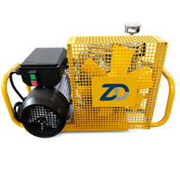 Compresseur d'air haute pression portable 100L/min 300Bar 4 étapes EN12021 CE pour la plongée sous-marine, la lutte contre les incendies, le paintball et l'utilisation industrielle