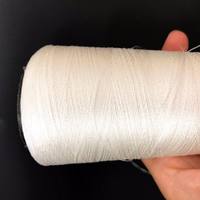 Machine à coudre naturelle de couleur blanche de haute qualité 100% fil de cordon de soie pur pour la broderie
