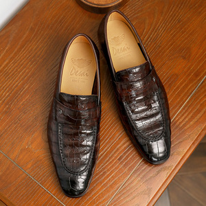 Nouvelles bottes Chelsea en cuir véritable de haute qualité, idéales pour les occasions formelles d'automne, pour hommes - Product Image 6
