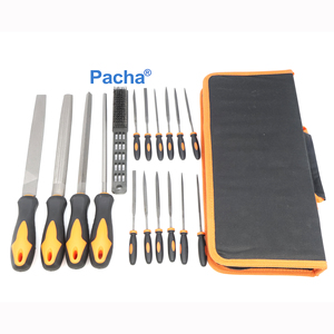 Pacha 17 pièces ensemble de limes en acier au carbone outil abrasif acier revêtu électrolytique lime à main outils de polissage professionnels - Product Image 4