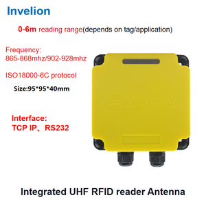 UHF 산업용 RFID 리더 Modbus 프로토콜 통합 915M 안테나 모듈 장거리 RFID 리더 - Product Image 3