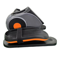 Mini Elliptique de Bureau 2026 pour Usage Domestique, Matériau ABS, Pieds Antidérapants, Entraînement des Membres Supérieurs/Inférieurs, Musculation