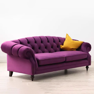 Canapé ODM pour salon, canapés de luxe haut de gamme, meubles sur mesure, canapé en cuir <span class=keywords><strong>Chesterfield</strong></span> européen italien - Product Image 5