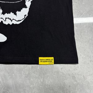 Camiseta de algodón 100% para hombre con estampado 'That's a Awful Lot of Cough Syrup', estilo streetwear, High Street, escaneable, de fabricantes de ropa. - Product Image 2