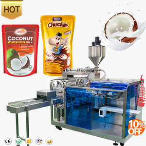 Chất Lượng Cao Tự Động Premade Doypack Túi Nước Sốt Dán Chất Lỏng Làm Đầy Máy Đóng Gói Sữa Mứt Súp Dầu Nước Máy Đóng Gói - Product Image 1