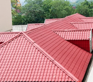 <span class=keywords><strong>Ardoise</strong></span> trapézoïdale en <span class=keywords><strong>plastique</strong></span> d'équilibre fabriqué par ASA résistant à la chaleur ignifuge de tuile de toit en PVC espagnol traditionnel <span class=keywords><strong>pour</strong></span> la construction - Product Image 5