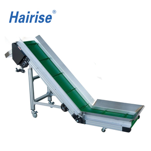Harise Met Flight En Side Schort Food Grade Groente Hellende Transportband - Product Image 3