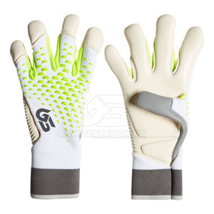Gants de gardien de but de sport professionnels de haute qualité en cuir et latex allemand pour le football de football en vente - Product Image 2
