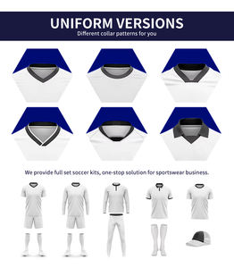Completo da Calcio Traspirante in Poliestere, Set Sportivo ad Asciugatura Rapida, Tuta da Calcio <span class=keywords><strong>per</strong></span> Uomo - Product Image 5
