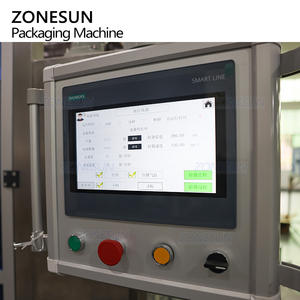 ZONESUN ZS-FS350Y-2 Máquina Automática de Llenado y Sellado de Sobres con Servomotor de Doble Carril y 4 Lados para Pasta, Champú, Loción, Líquido y Aceite - Product Image 2