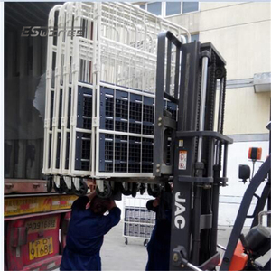 Đóng mở hàng hóa bốn bên lưu trữ làm tổ kim loại mạ kẽm kho gấp <span class=keywords><strong>Pallet</strong></span> giỏ hàng xe đẩy - Product Image 5