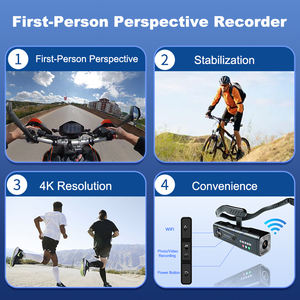 Cámara Deportiva Inalámbrica con Grabación de Audio y <span class=keywords><strong>Video</strong></span> para Ciclismo, Reuniones en Casa - Product Image 3