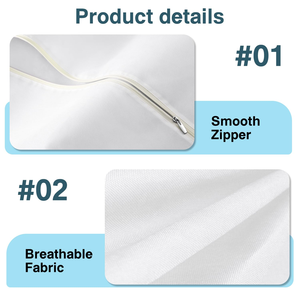 Custom Logo Portable Foldable Bridal Dust Long Dress Cover Wedding Gown Garment Bag for <b>Storage</b> - Product Image 5