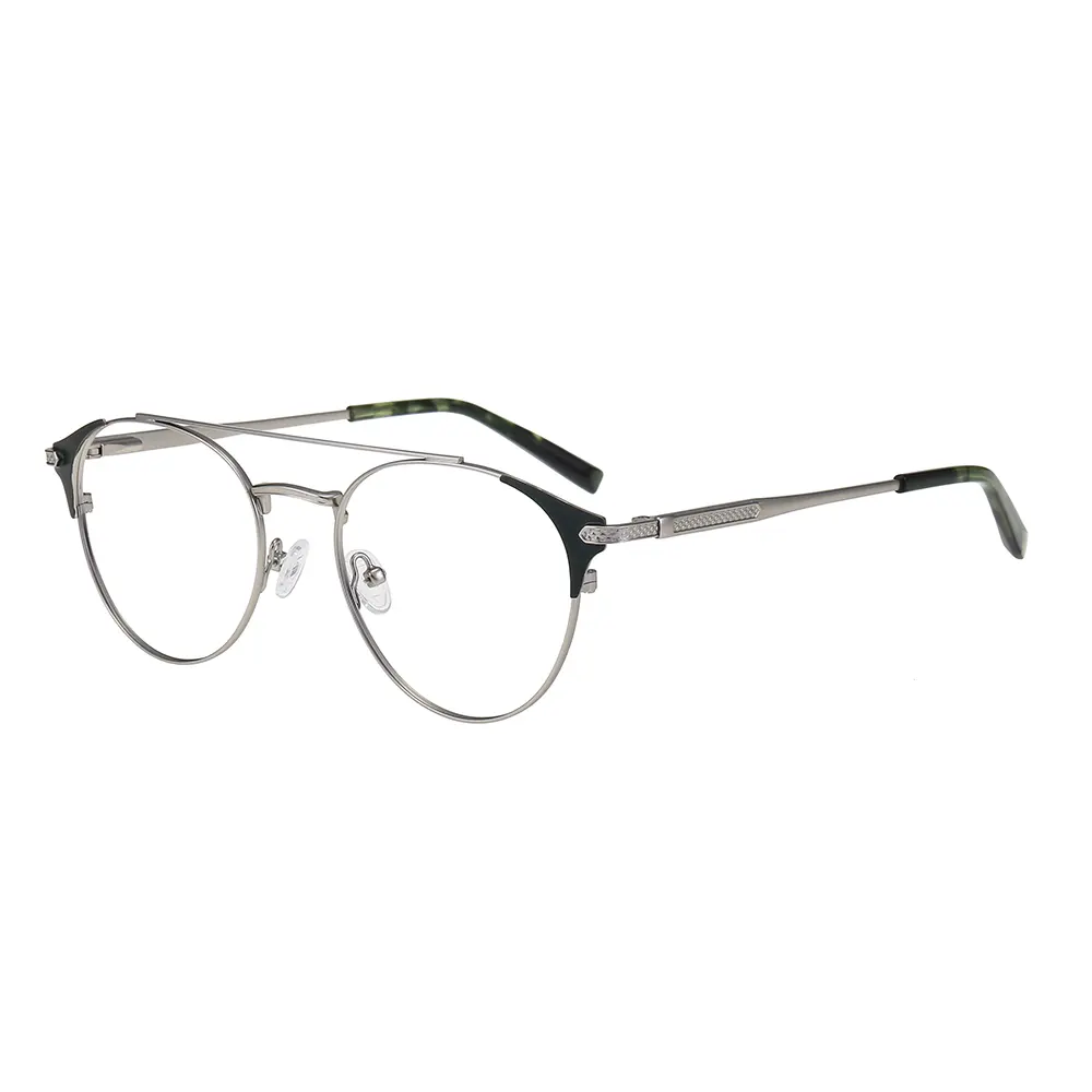 超軽量男性処方金属眼鏡フレーム近視メガネ用ステンレス鋼光学フレーム中国工場ベストセラー