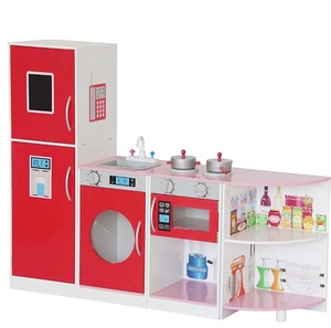 Graziosa <span class=keywords><strong>Cucina</strong></span> Giocattolo in Legno per Bambini, Set Gioco Non Tossico, Piccola <span class=keywords><strong>Cucina</strong></span> Realistica per Bambini - Product Image 6