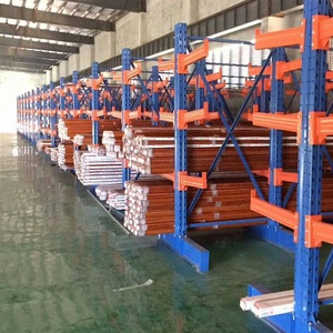 Giá để đồ ngoài trời bằng thép dạng <span class=keywords><strong>cantilever</strong></span>, sức chứa lớn, dành cho gỗ dán, có cân nặng tải trọng cao - Product Image 4