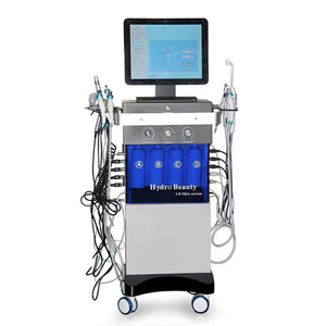 เครื่องสำอางสำหรับใช้กับเครื่องผลัดเซลล์ผิวหน้า 14 in 1 Peel Dermabrasion Facial Beauty Machine Hydro Hydrodermabrasion Cleaning Facials - Product Image 4