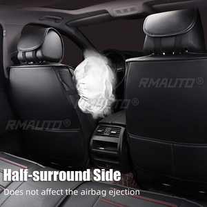 Housses de siège avant de voiture en cuir PU imperméables universelles ventilées pour SUV et camion, protection intérieure, STOCK UE - Product Image 4