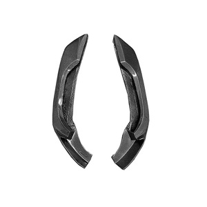 F80 F82 Real Carbon Fiber AC Style <strong>Car</strong> Front Canards Lip Bumper Splitter Lip Spoiler <strong>Diffuser</strong> <strong>Protector</strong> for BMW M4 F82 M3 - Product Image 4