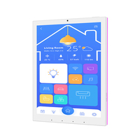 Appareils de maison intelligente Contrôleur central de panneau de commande d'écran tactile multifonctionnel de 9.7 pouces pour le commutateur de scènes intelligentes