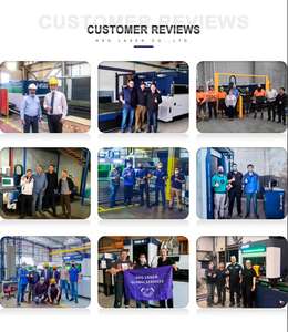 Taglierina Laser in lamiera CNC interamente in metallo per supporti in metallo AI formati grafici BMP PLT macchina da taglio Laser - Product Image 6