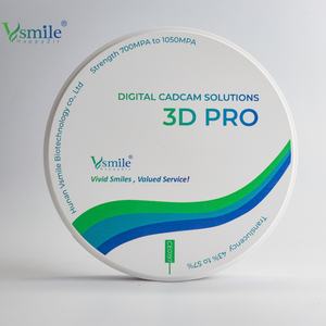 Materiale dentale estetico e biocompatibile A3 98x18mm per restauri Full-Contour CAD/CAM 3D PRO <span class=keywords><strong>ZIRCONIA</strong></span> - Product Image 4