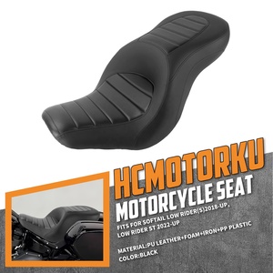 Asiento de Motocicleta para Conductor y Pasajero, Delantero y Trasero, Cojín Doble para Harley Softail Low Rider S <span class=keywords><strong>Sport</strong></span> <span class=keywords><strong>Glide</strong></span> FLSB 2018-2024 - Product Image 2