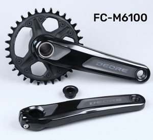 Groupe <span class=keywords><strong>Shimano</strong></span> Deore M6100 12 vitesses, manette de changement de vitesse, dérailleur arrière RD-M6100, chaîne 1x12 vitesses, pièces d'origine et cassette 10-51T - Product Image 2
