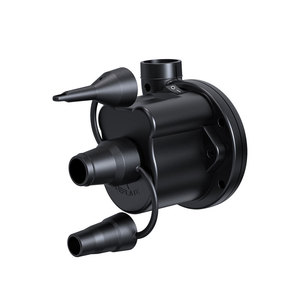 משאבת אוויר חשמלית ניידת חדשה 50W עם מתאם לרכב, OEM רב תכליתי, מתנפח לבריכה ולגלגל ים, אחריות לשנה - Product Image 3