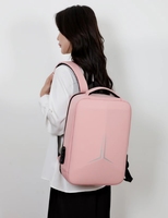 Ransel Laptop Oxford, ransel Laptop perjalanan kasual Multifungsi tahan lama dengan ritsleting kapasitas besar uniseks