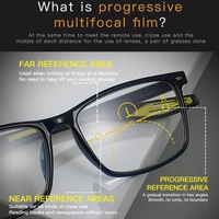 Photochromique ultra-léger sport cyclisme rectangle rivet photogray lunette pour hommes multifocale progressive lecture presbytie lunettes