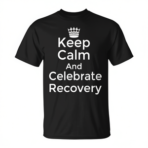 Camiseta Promocional con la Frase: Mantén la Calma y Celebra la Recuperación de la Soberanía con Apoyo Positivo - Product Image 2