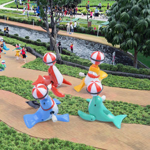 Nouveauté 2024 : Jouets éducatifs en plastique à remonter pour bébés de 0 à 24 mois – Dauphin motorisé, balle rotative, jouets animaux adaptés aux enfants - Product Image 4