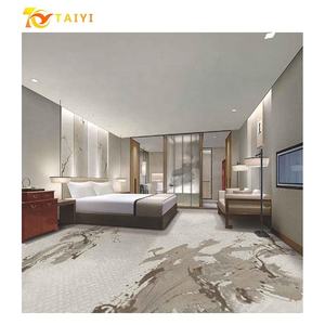 Tapis mural moderne simple tissé à la machine imprimé en 3D antidérapant pour chambre à coucher hôtel centre commercial couloir tapis en rouleau - Product Image 3