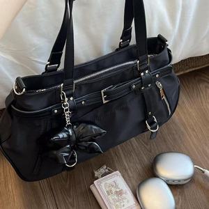 Structured <b>Mini</b> Square Bag With Leather Buckle And Studs Hard Base - Product Image 6