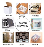 Tasses à café en céramique empilables personnalisées peintes à la main avec logo OEM/ODM Support de tasse cadeau pour la maison pour les ventes à domicile