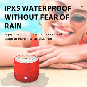 A103 Kim Loại Cơ thể loa không dây IPX5 không thấm nước 3W Loa siêu trầm RGB đèn USB kết nối thông minh giảm tiếng ồn Loa di động - Product Image 4