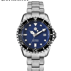 San Martin SN0009GD Nouvelle montre de plongée de luxe pour homme 40 mm Classique Haute qualité NH35 Automatique Mécanique Saphir BGW-X1 30Bar Reloj - Product Image 1
