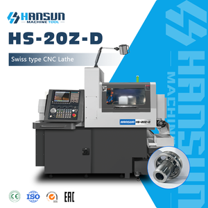 เครื่องกลึงซีเอ็นซีแบบ HS-20Z-D แบบเตียงราบ งานเบา ความแม่นยำสูง 3 แกน อัตโนมัติ เป็นมิตรกับสิ่งแวดล้อม รับประกัน 1 ปี แบบแนวนอน - Product Image 2